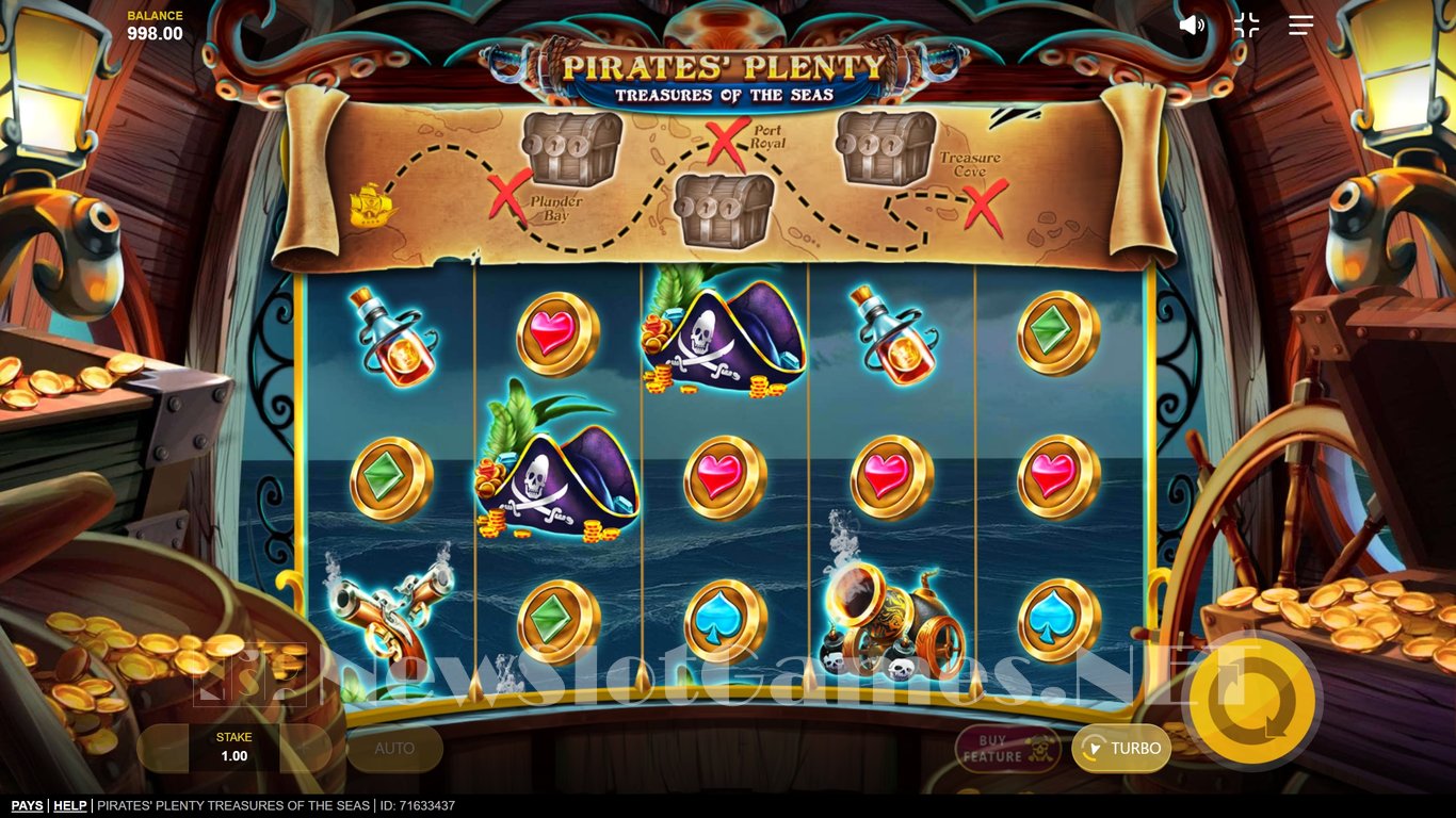 Pirates Plenty Treasures of the Seas Slot Slot Image in Demo - pic. 2