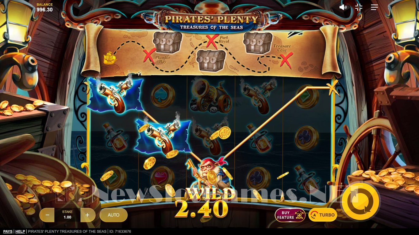 Pirates Plenty Treasures of the Seas Slot Slot Image in Demo - pic. 4