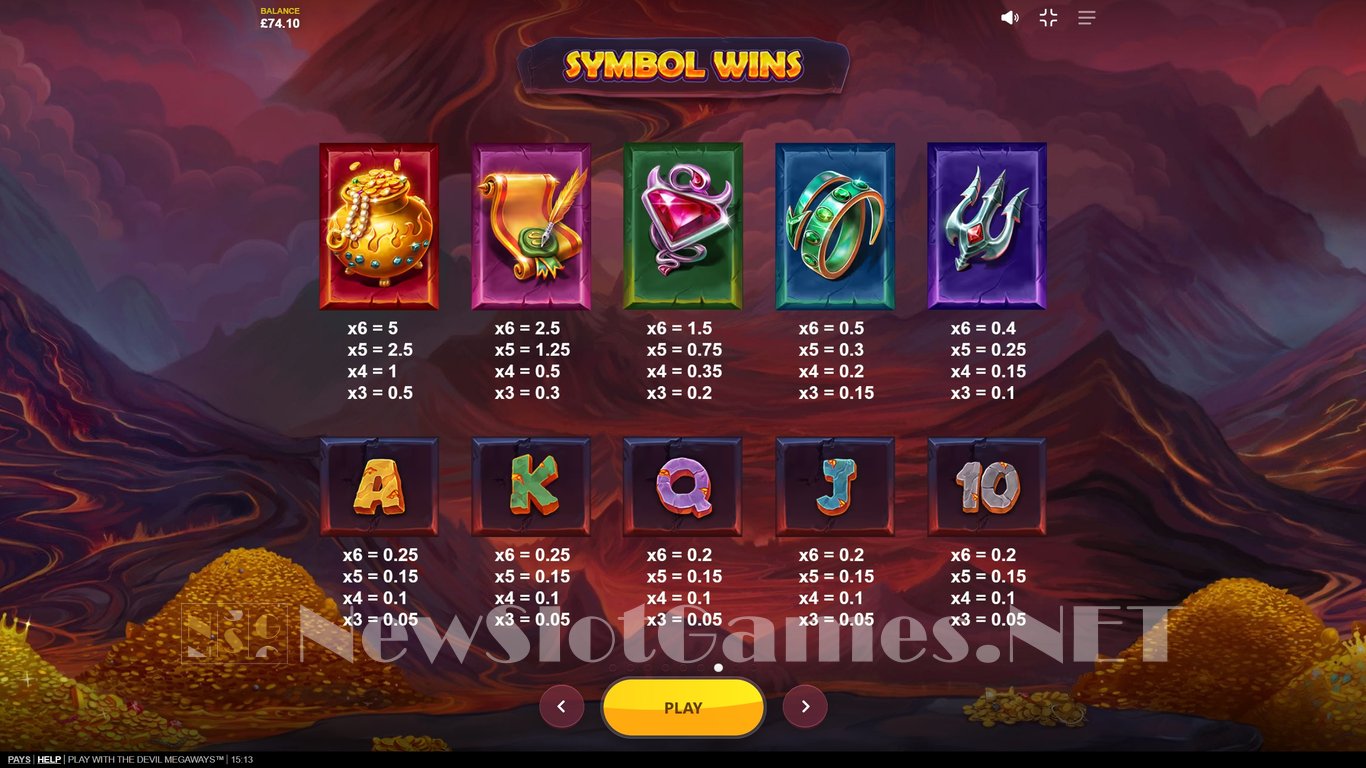 Play With the Devil Megaways Slot Slot Image in Demo - pic. 6