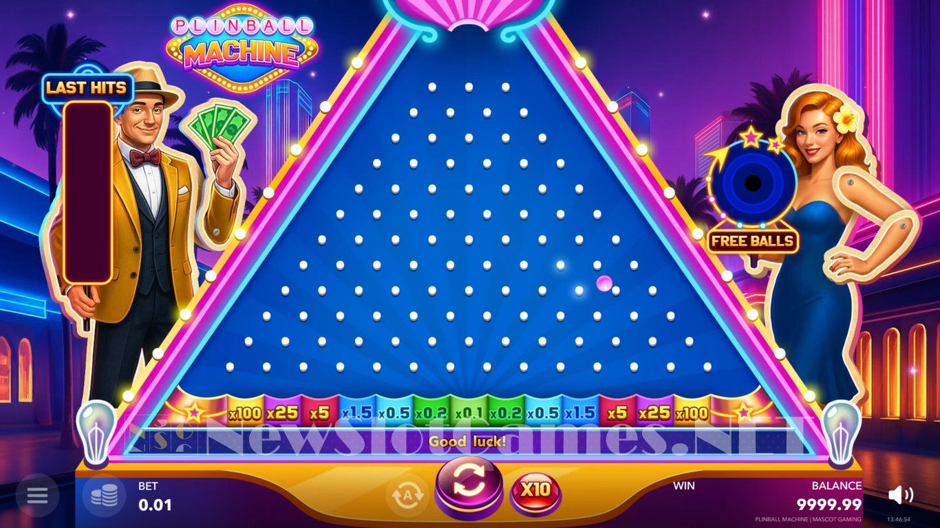 Plinball Machine Game Demo Image