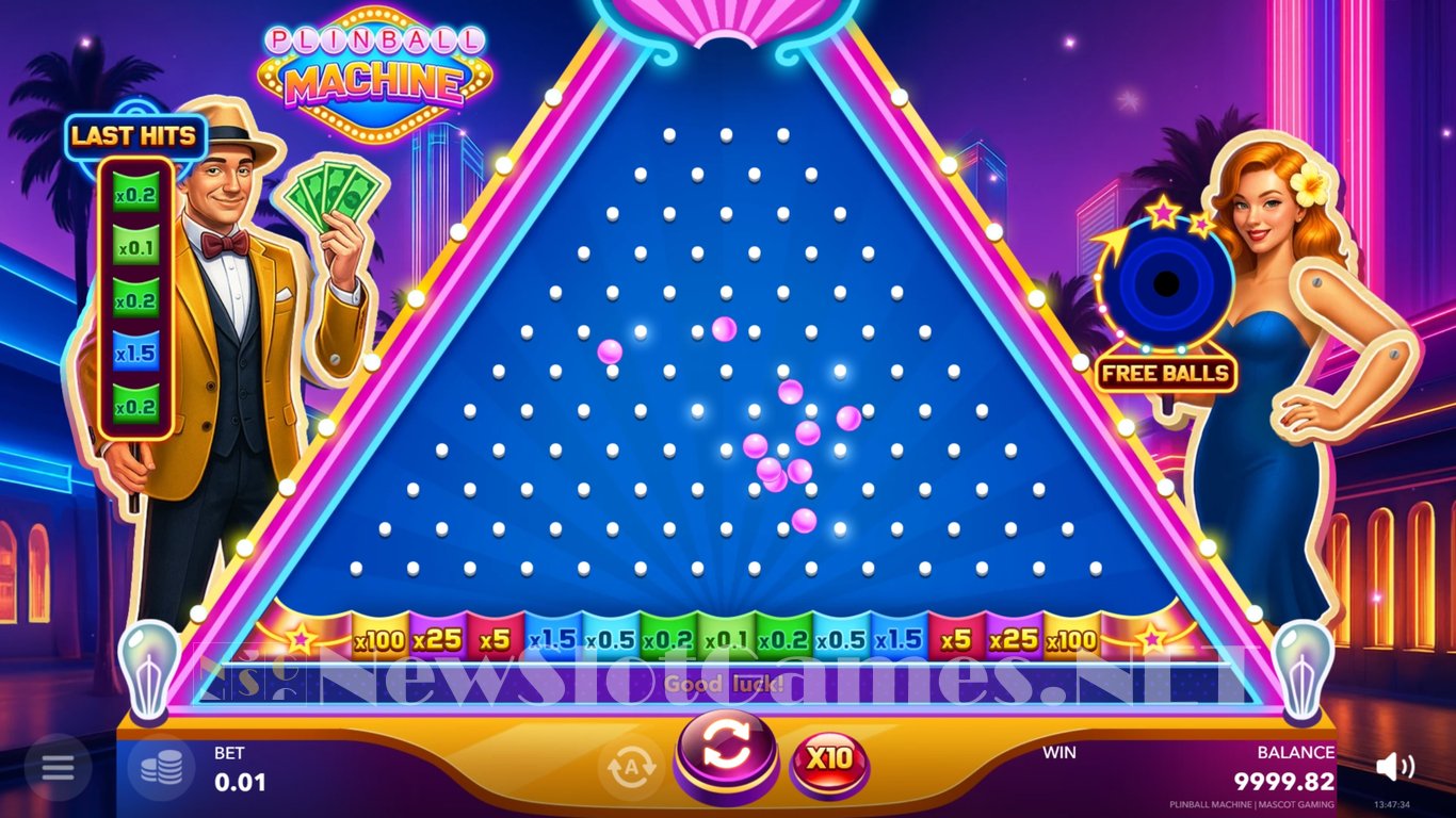 Plinball Machine Game Slot Image in Demo - pic. 3