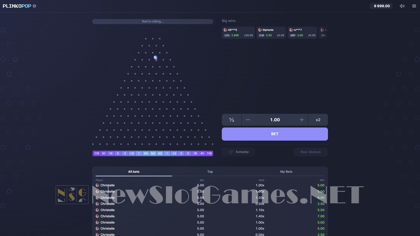 Plinko Pop Game Demo Image