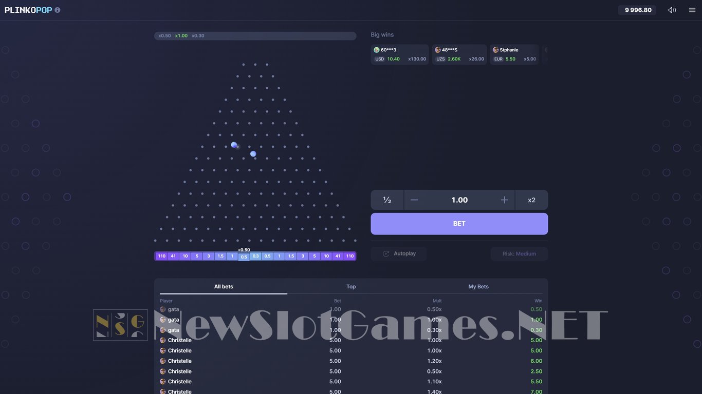 Plinko Pop Game Slot Image in Demo - pic. 3