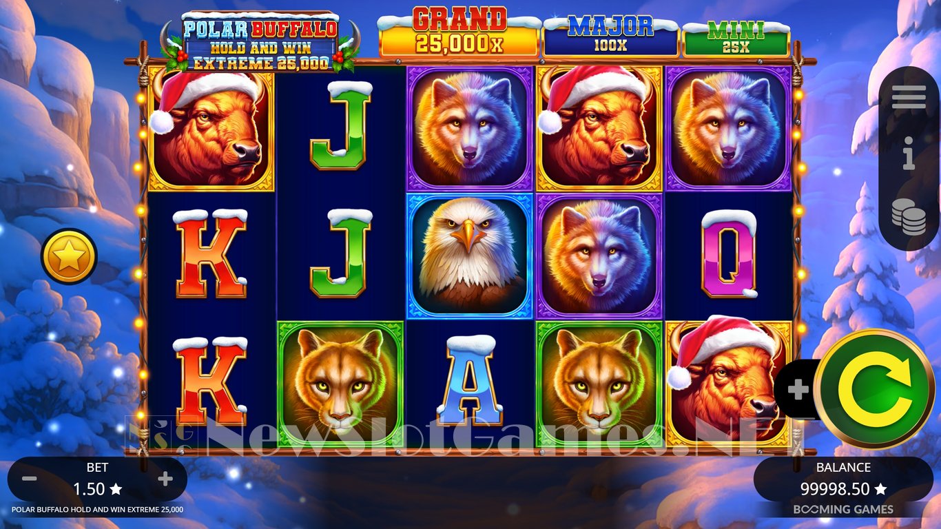 Polar Buffalo Hold and Win Extreme 25,000 Slot Demo Image