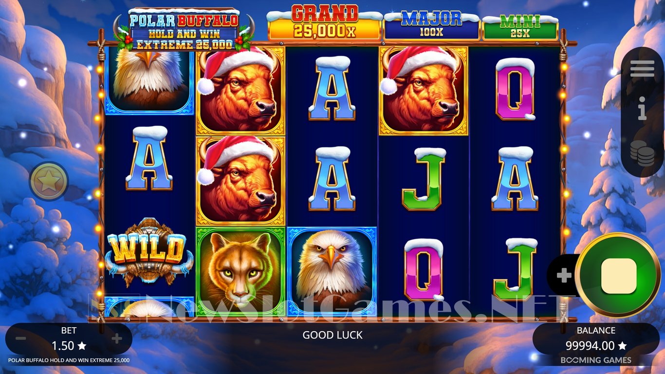 Polar Buffalo Hold and Win Extreme 25,000 Slot Slot Image in Demo - pic. 3