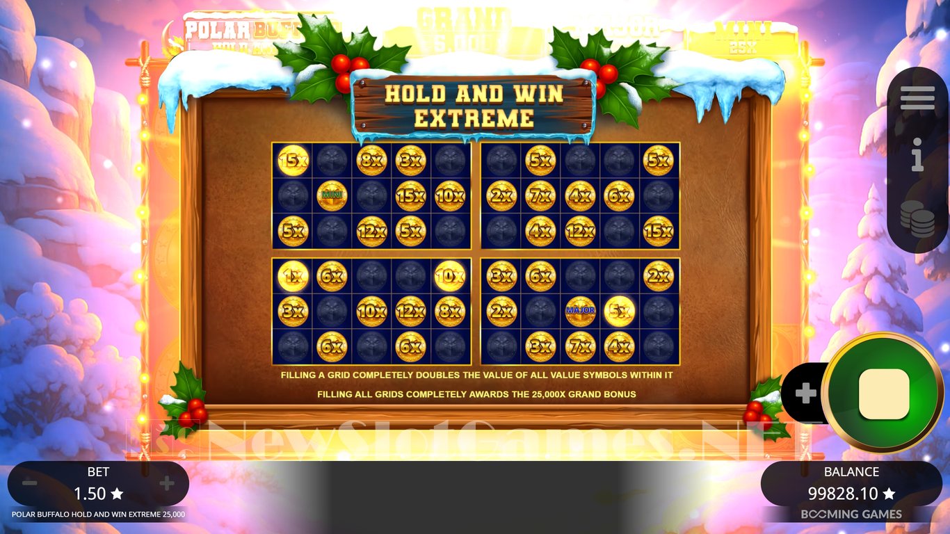 Polar Buffalo Hold and Win Extreme 25,000 Slot Slot Image in Demo - pic. 6