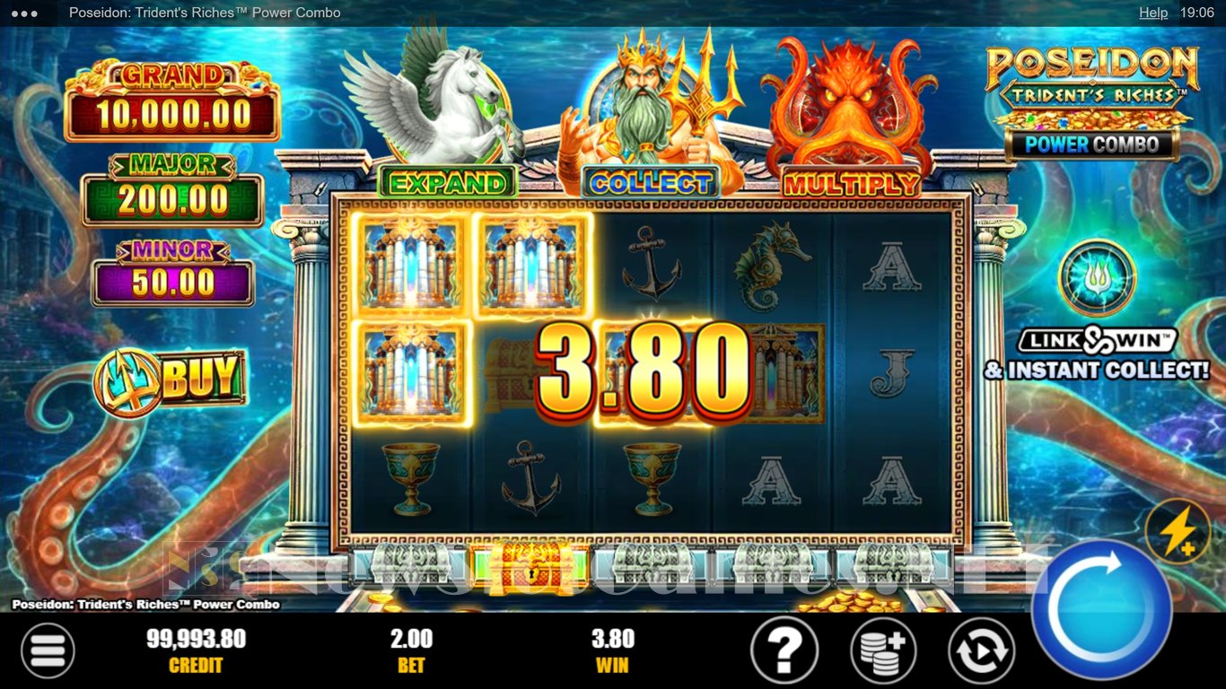 Poseidon Tridents Riches Power Combo Slot Slot Image in Demo - pic. 5