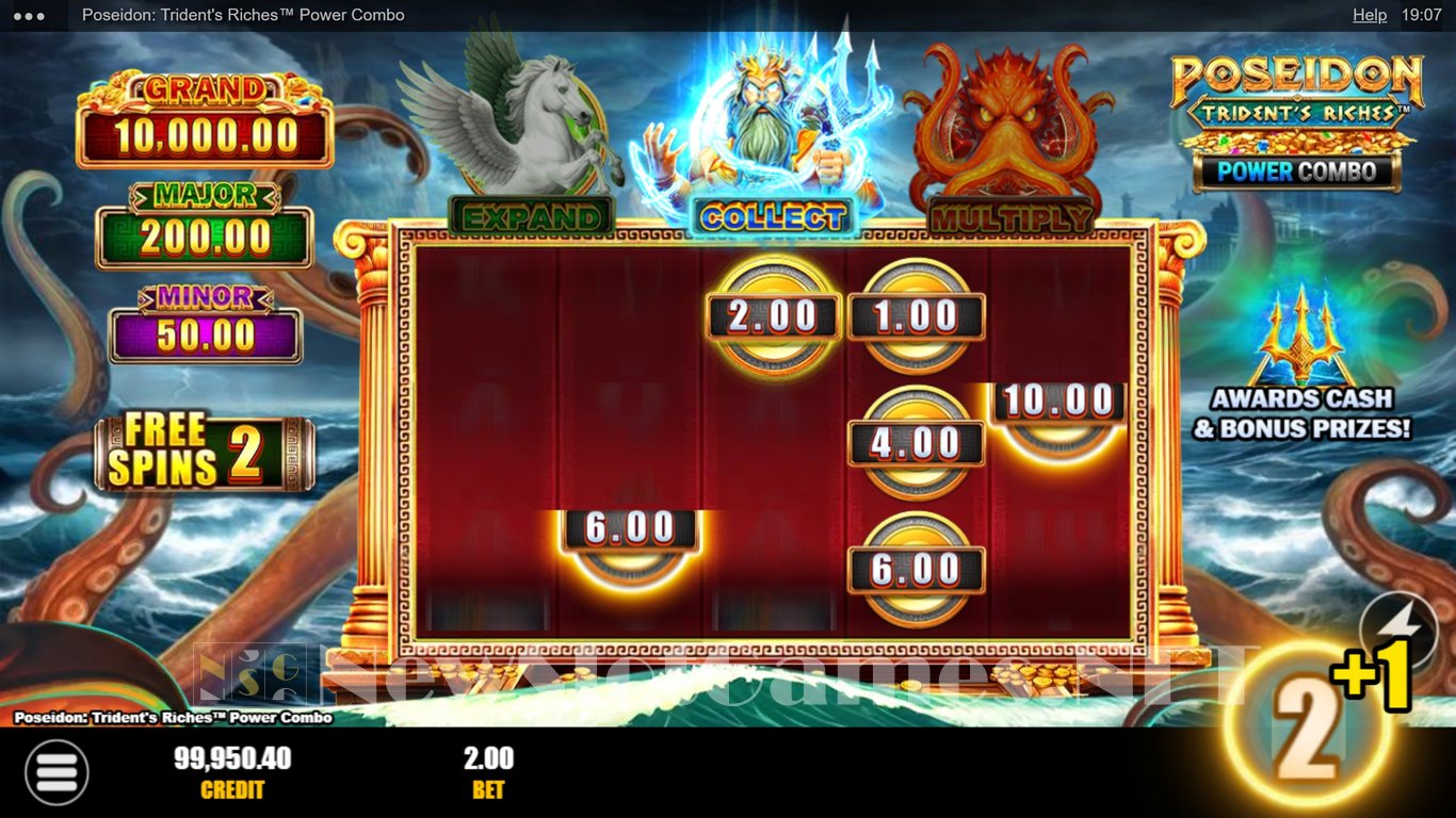 Poseidon Tridents Riches Power Combo Slot Slot Image in Demo - pic. 8
