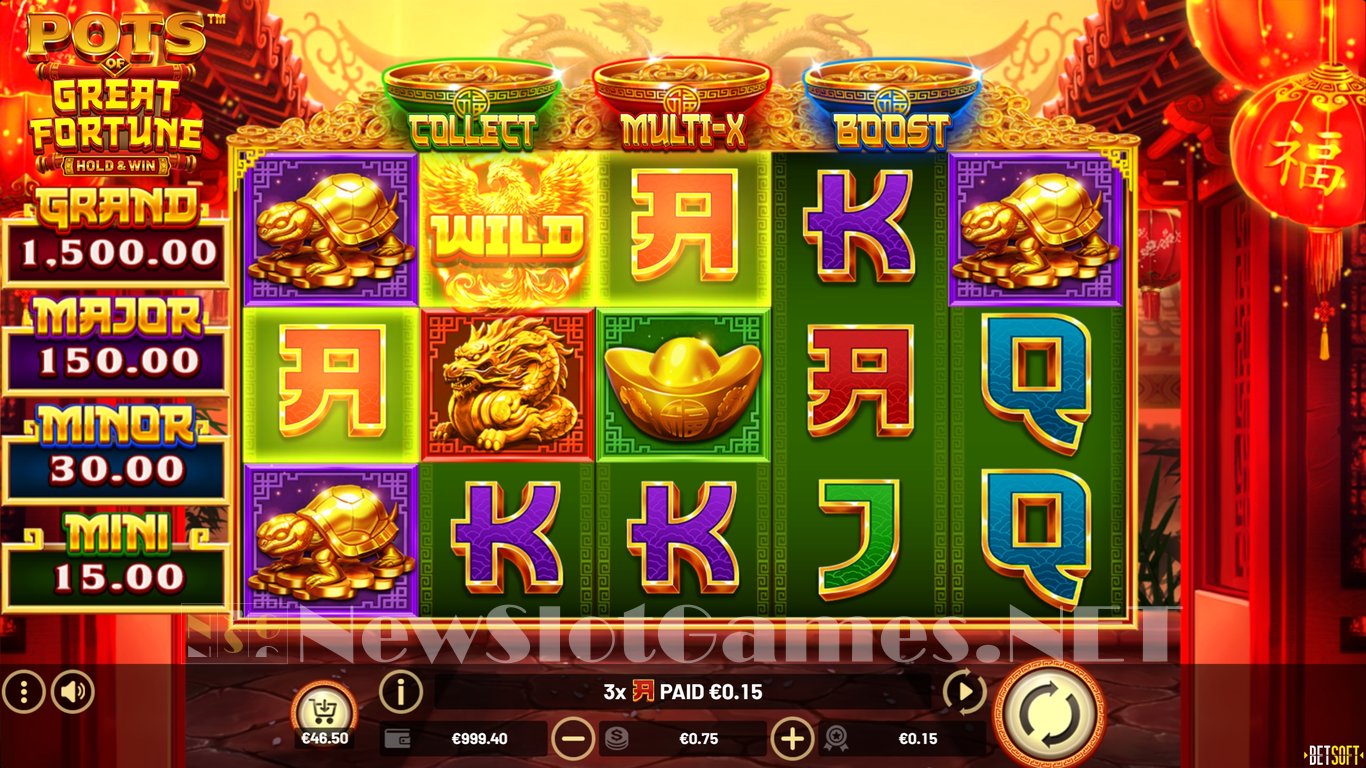 Pots of Great Fortune – Hold & Win Slot Slot Image in Demo - pic. 4