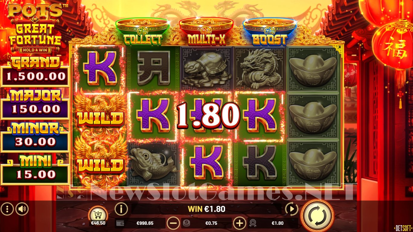 Pots of Great Fortune – Hold & Win Slot Slot Image in Demo - pic. 5