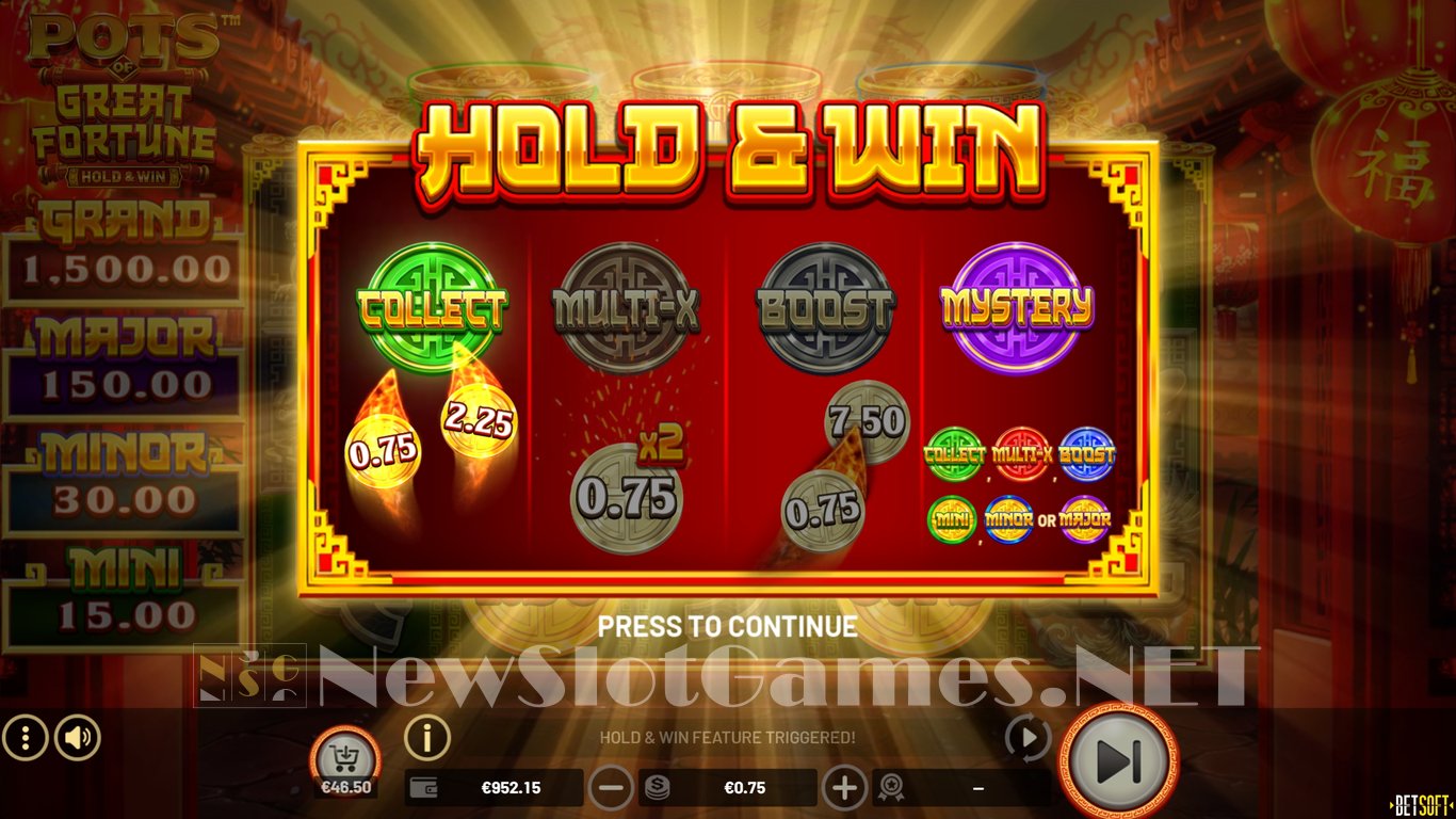 Pots of Great Fortune – Hold & Win Slot Slot Image in Demo - pic. 7