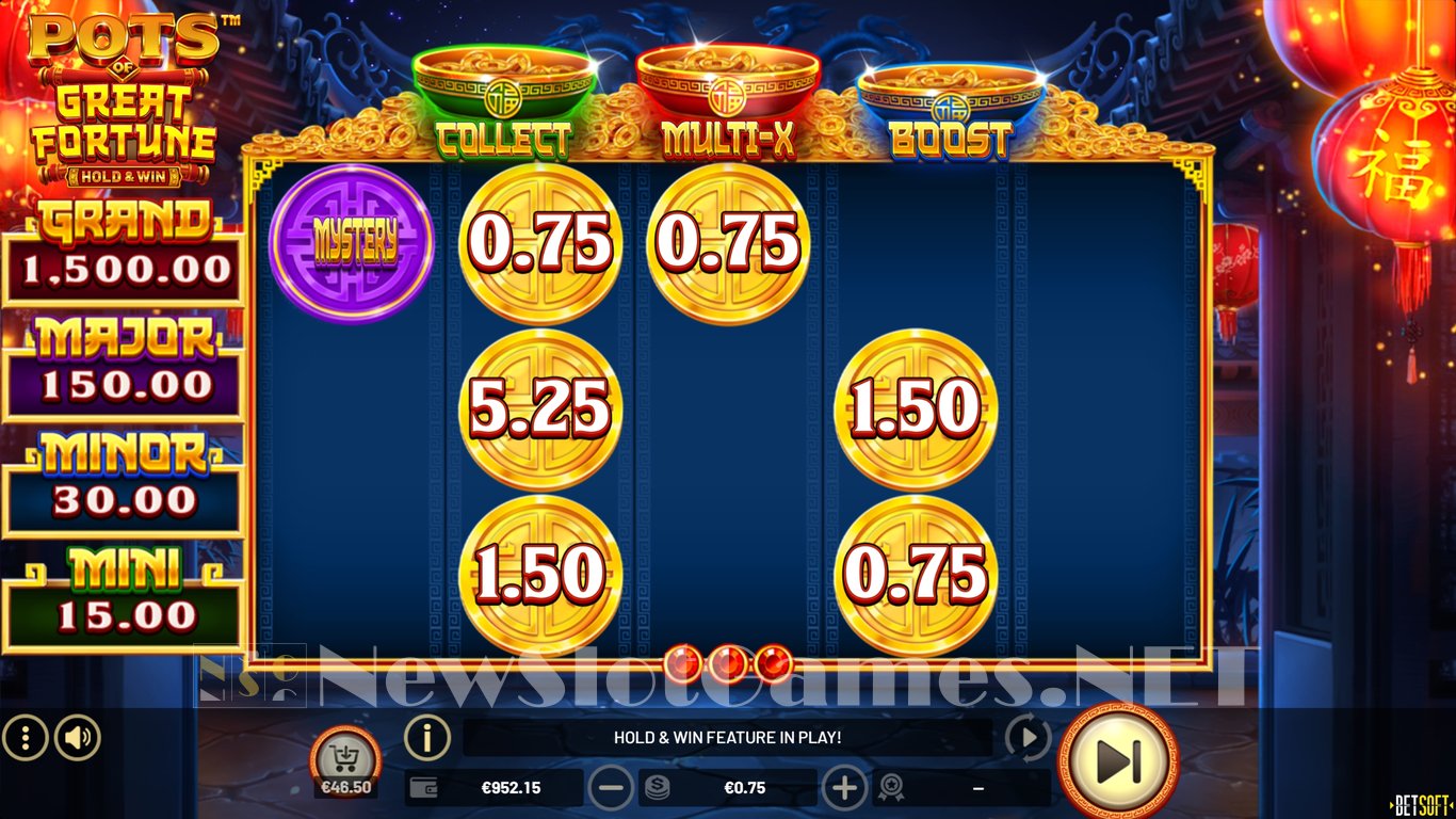 Pots of Great Fortune – Hold & Win Slot Slot Image in Demo - pic. 8