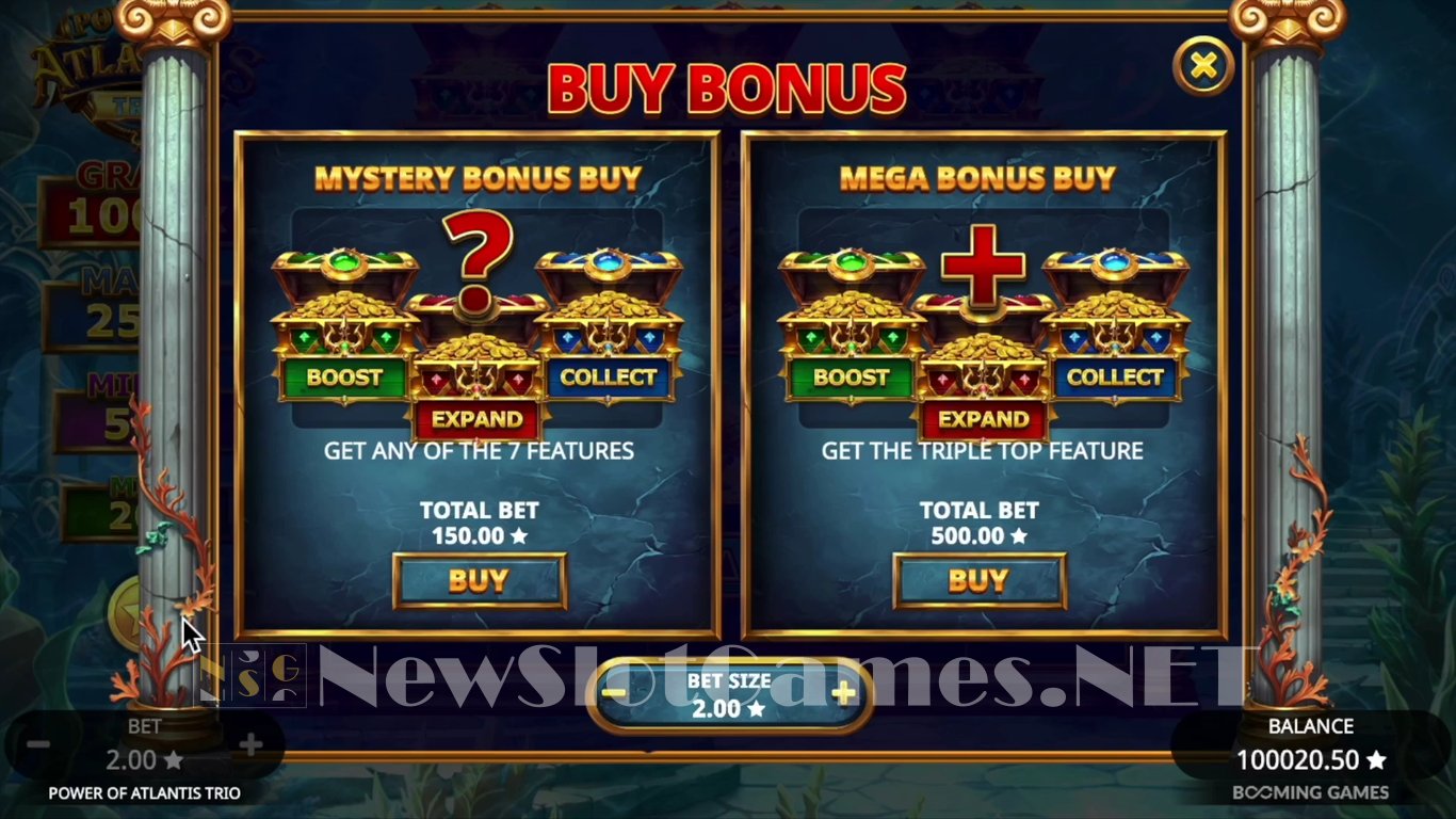 Power of Atlantis Trio Slot Slot Image in Demo - pic. 6