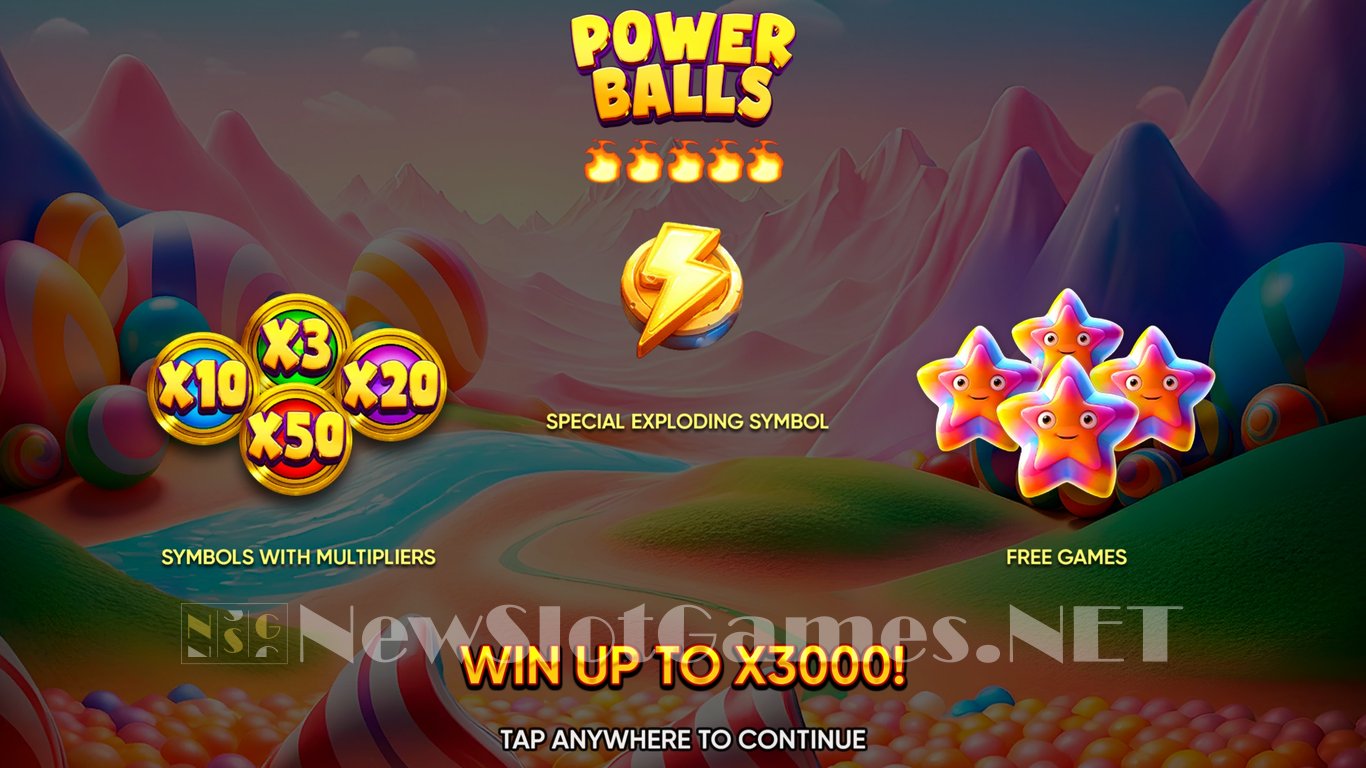 Power Balls Slot Demo Image