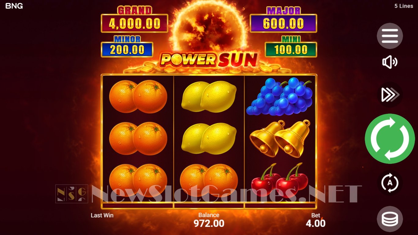 Power Sun Slot Slot Image in Demo - pic. 4