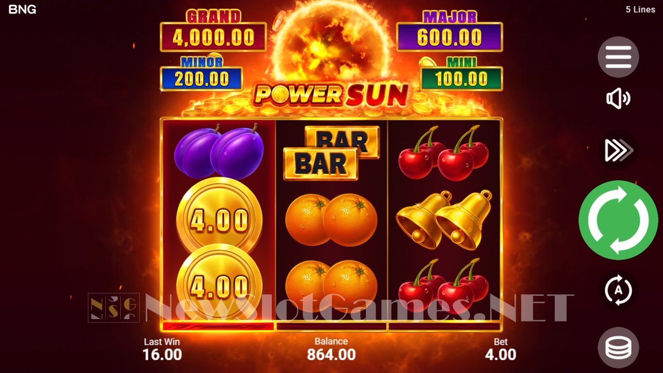 Power Sun Slot Slot Image in Demo - pic. 6