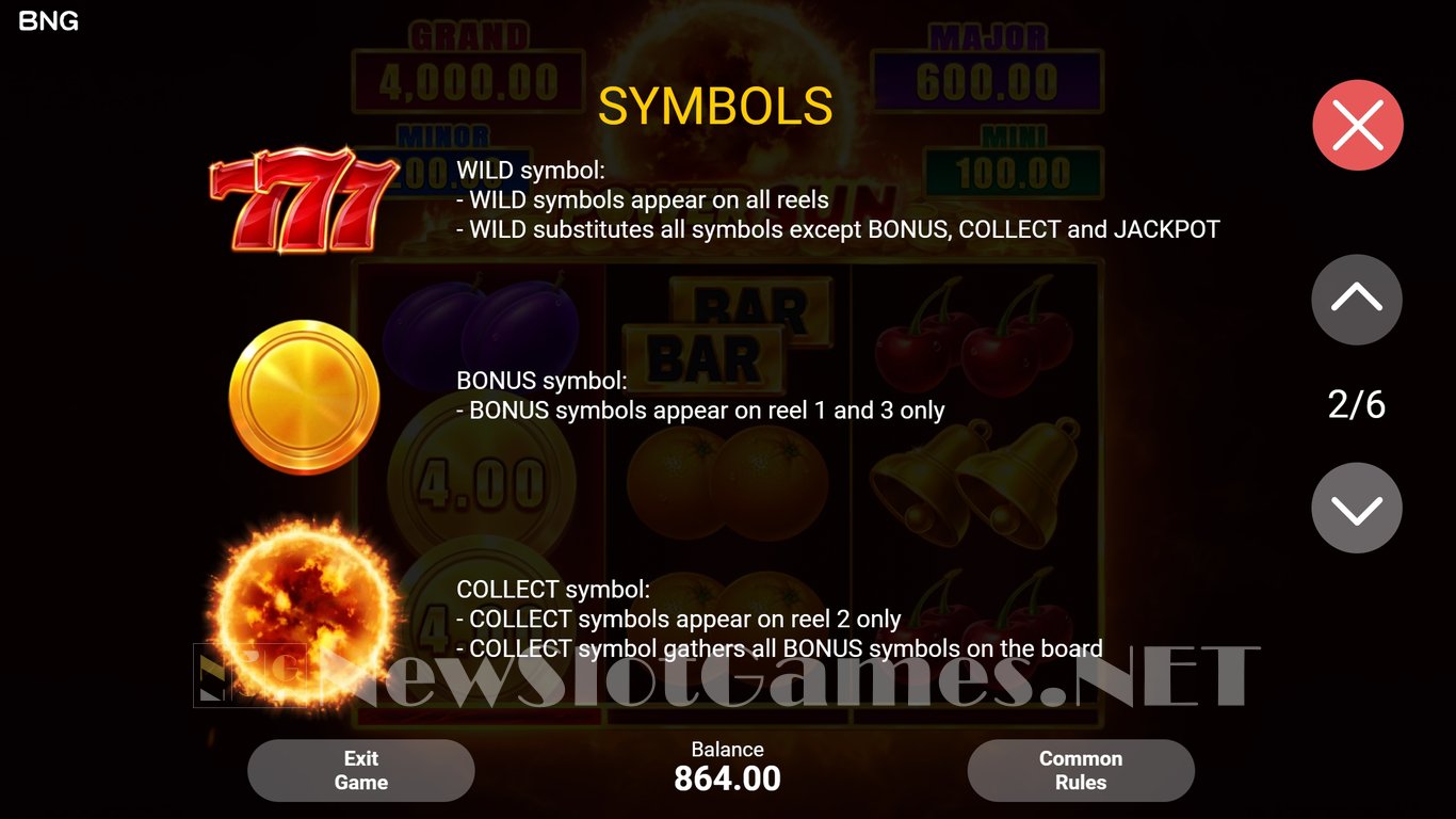 Power Sun Slot Slot Image in Demo - pic. 8