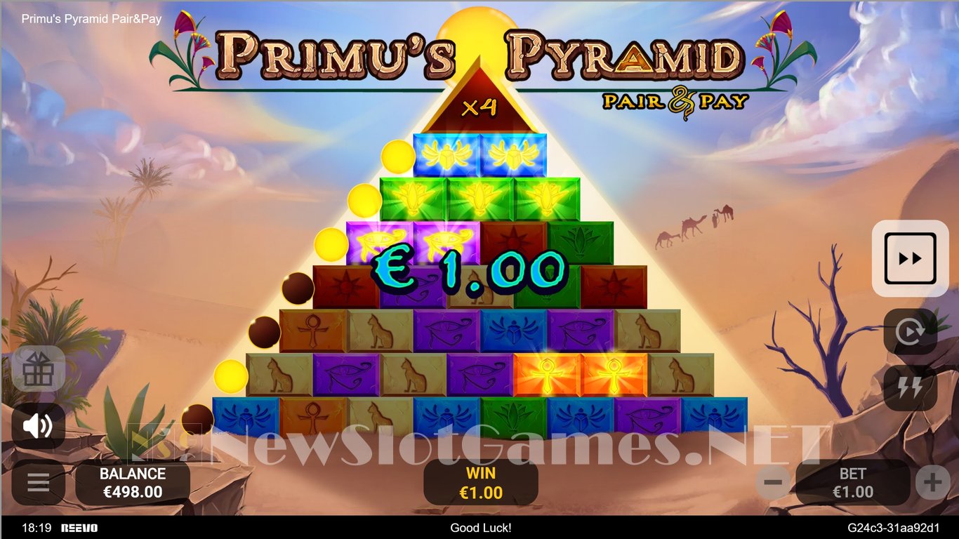 Primus Pyramid Pair & Pay Slot Slot Image in Demo - pic. 2