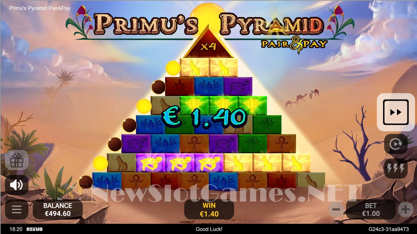 Primus Pyramid Pair & Pay Slot Slot Image in Demo - pic. 4