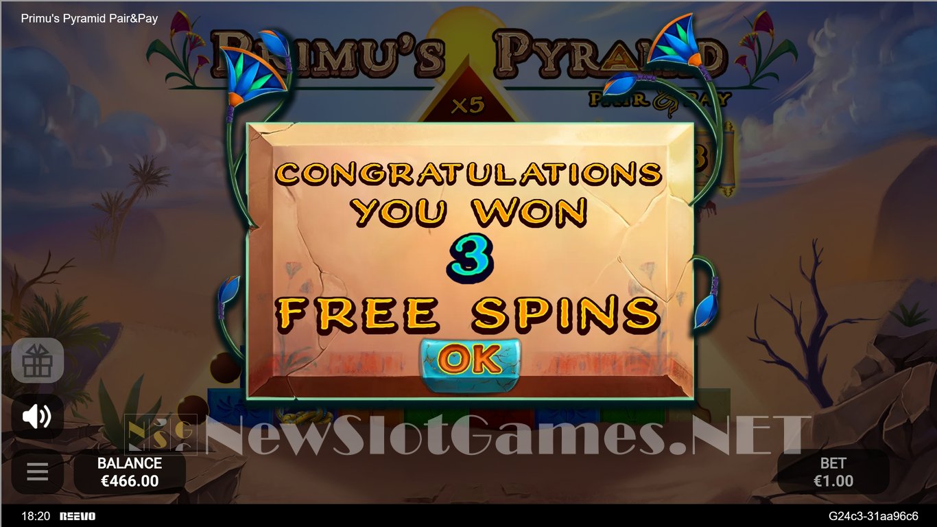 Primus Pyramid Pair & Pay Slot Slot Image in Demo - pic. 9