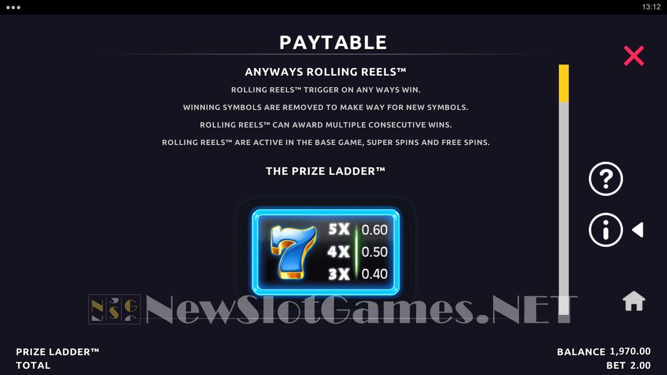 Prize Ladder Slot Slot Image in Demo - pic. 4