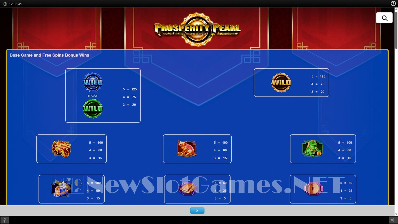 Prosperity Pearl Slot Slot Image in Demo - pic. 4