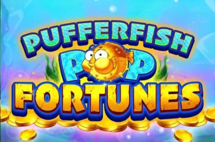 Pufferfish Pop Fortunes Slot Logo