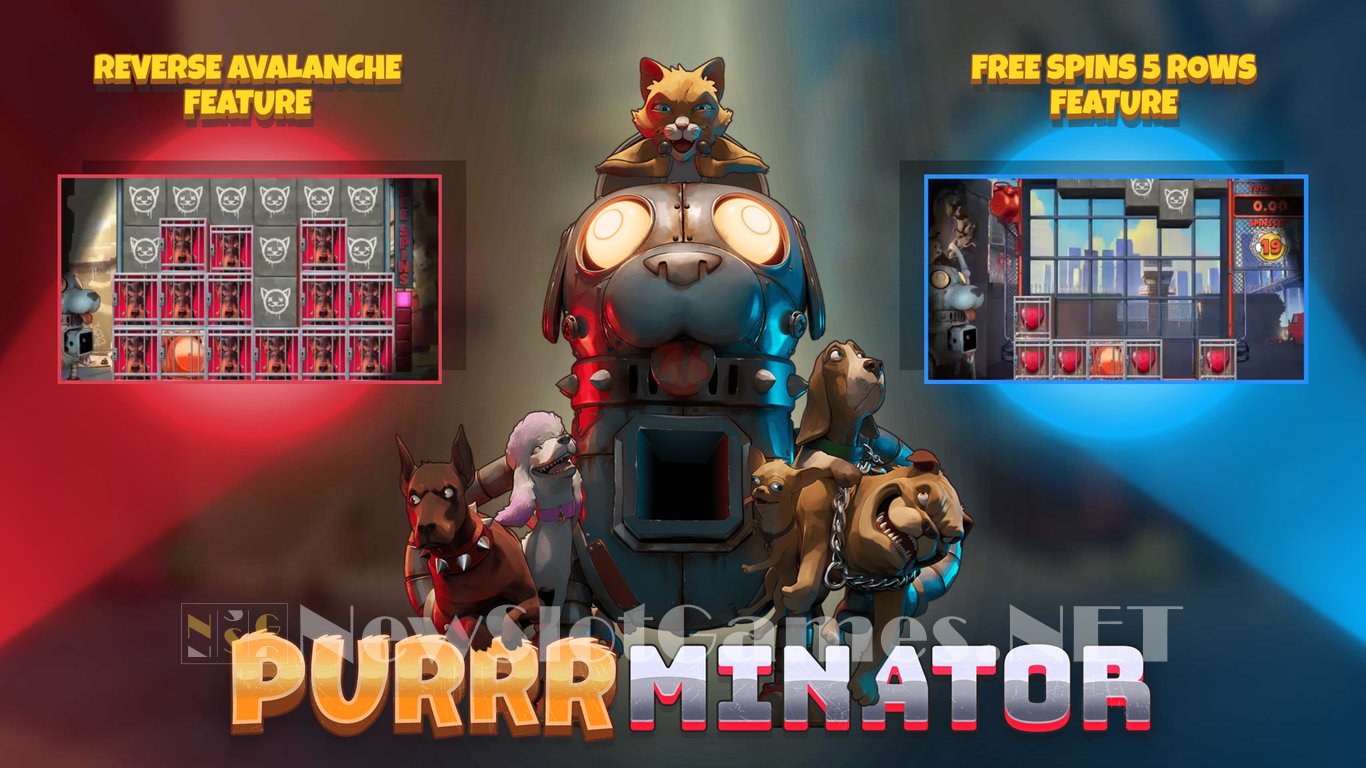 Purrrminator Slot Demo Image