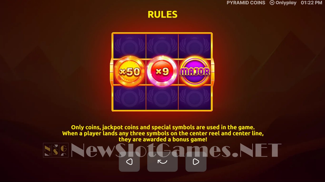Pyramid Coins Slot Slot Image in Demo - pic. 4