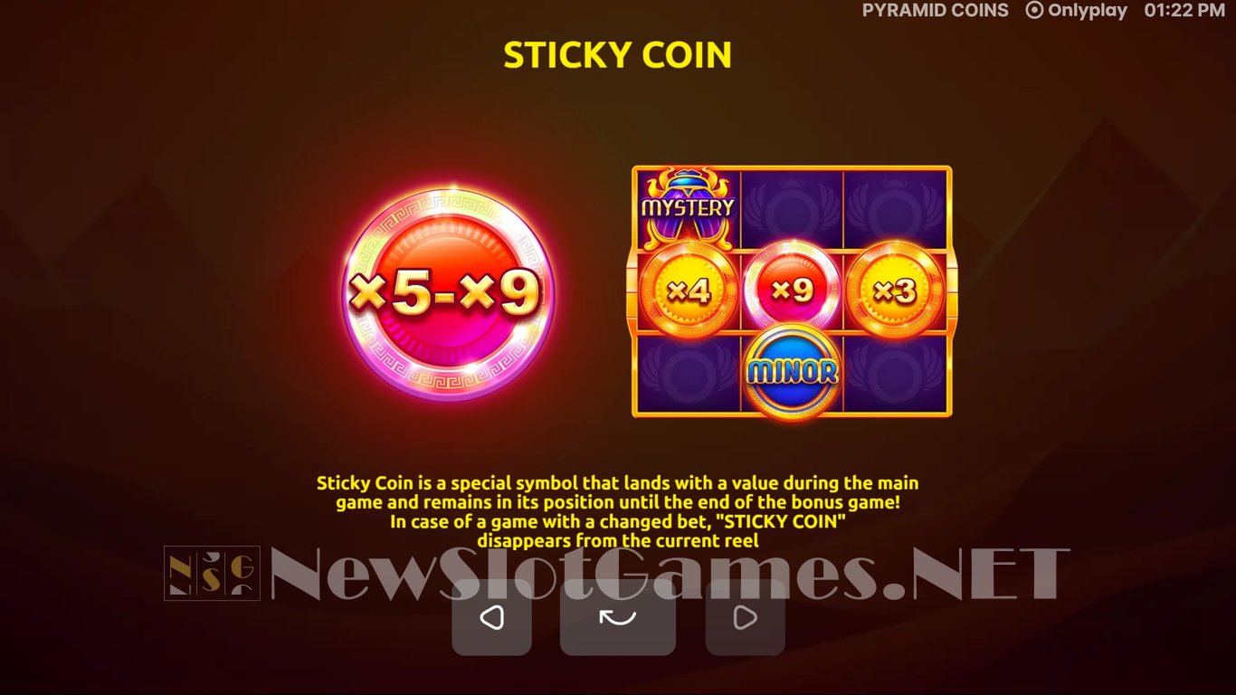 Pyramid Coins Slot Slot Image in Demo - pic. 5