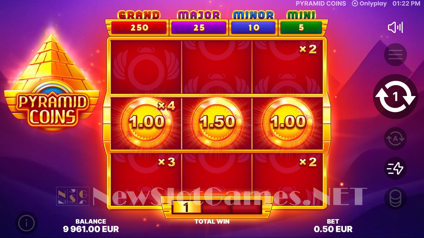 Pyramid Coins Slot Slot Image in Demo - pic. 9