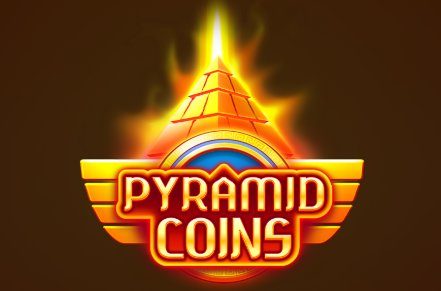 Pyramid Coins Slot Logo