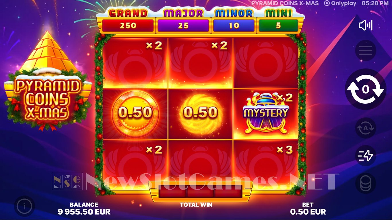 Pyramid Coins X-Mas Slot Slot Image in Demo - pic. 2