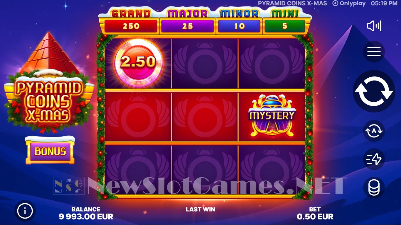 Pyramid Coins X-Mas Slot Slot Image in Demo - pic. 3