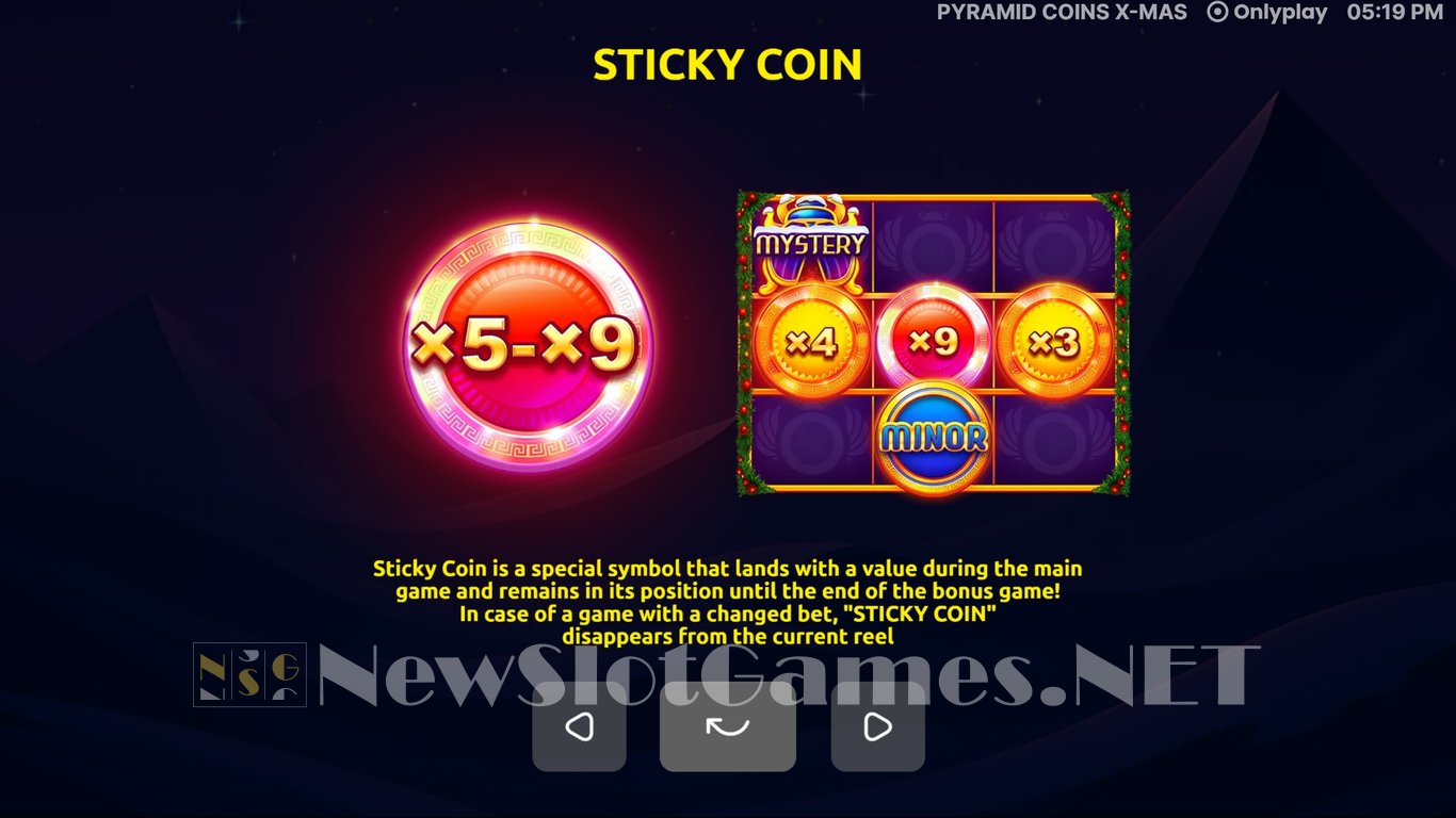 Pyramid Coins X-Mas Slot Slot Image in Demo - pic. 5
