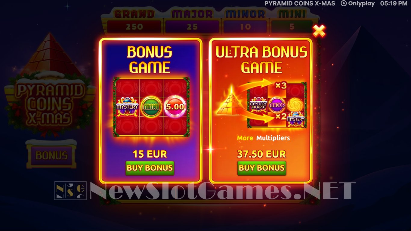 Pyramid Coins X-Mas Slot Slot Image in Demo - pic. 6