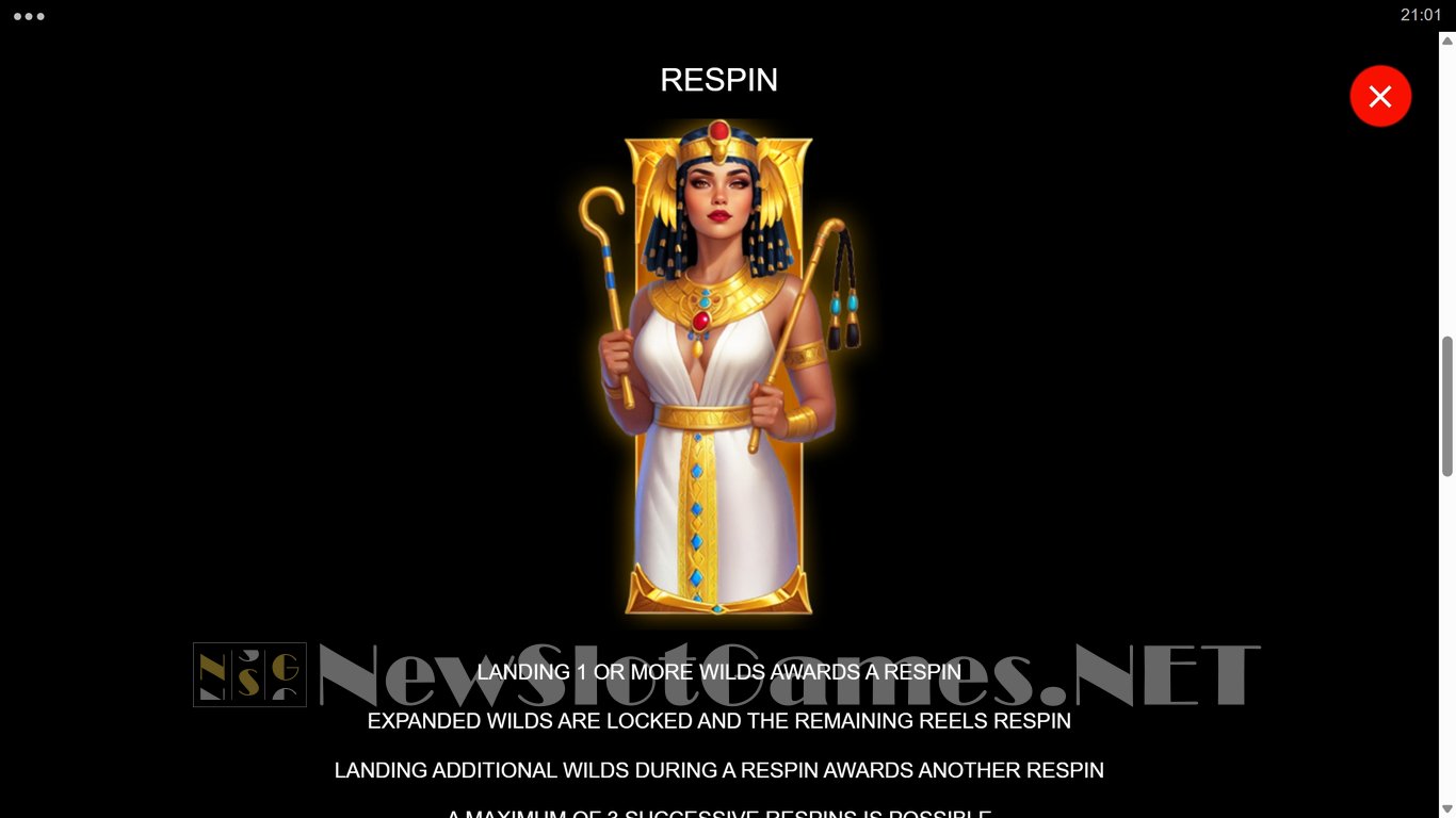 Queen of the Sphinx Slot Slot Image in Demo - pic. 5