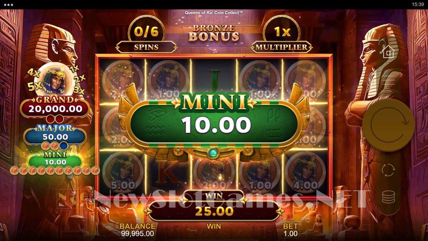 Queens of Ra Coin Collect Slot Slot Image in Demo - pic. 10