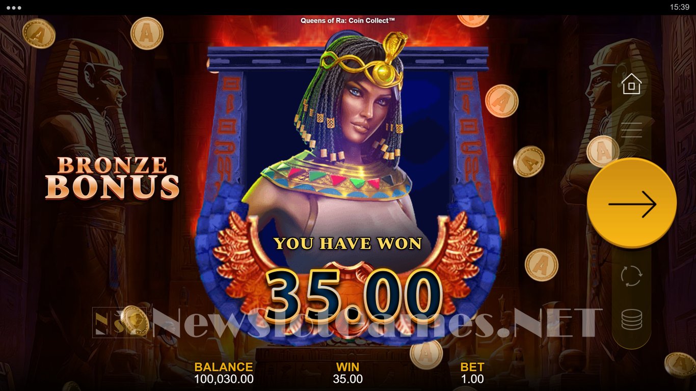 Queens of Ra Coin Collect Slot Slot Image in Demo - pic. 11