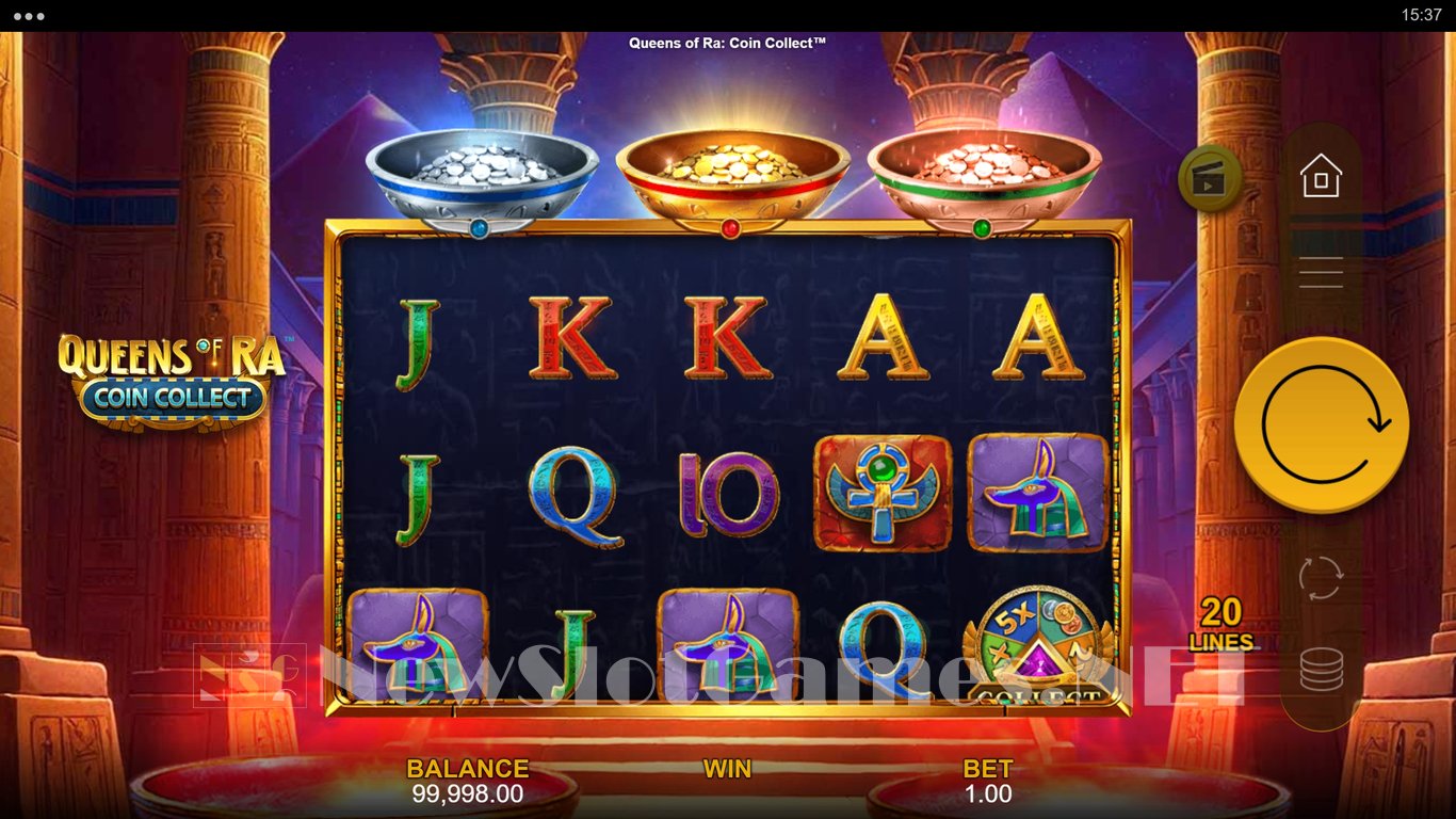 Queens of Ra Coin Collect Slot Slot Image in Demo - pic. 2