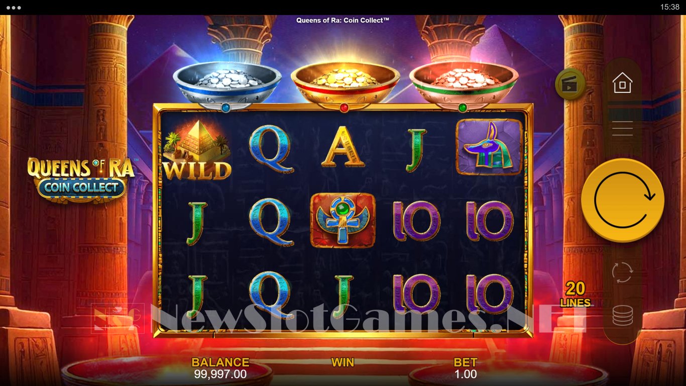 Queens of Ra Coin Collect Slot Slot Image in Demo - pic. 3