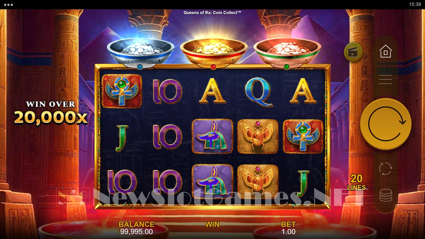 Queens of Ra Coin Collect Slot Slot Image in Demo - pic. 4