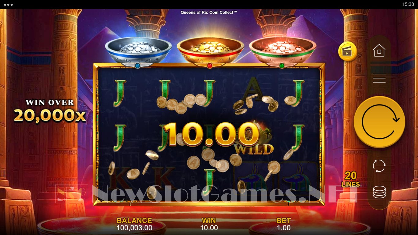 Queens of Ra Coin Collect Slot Slot Image in Demo - pic. 5