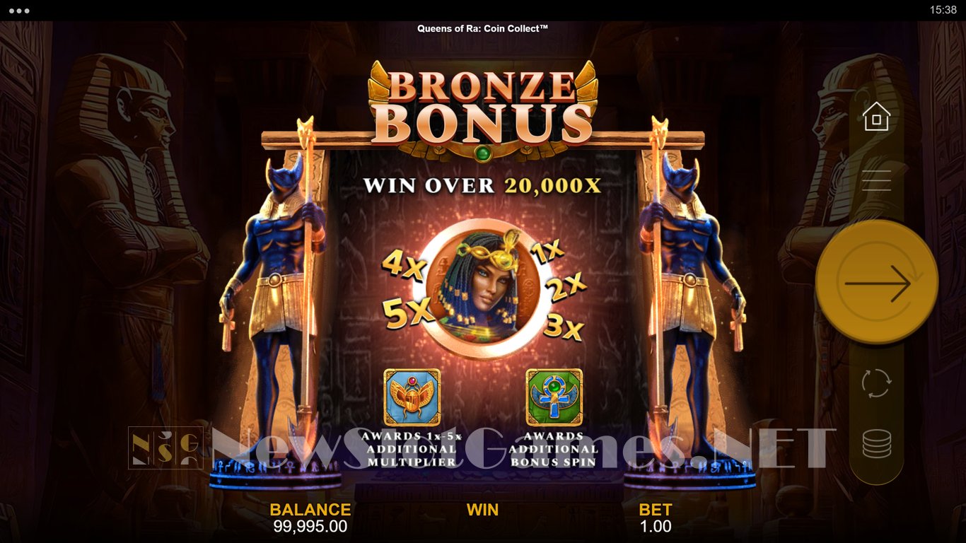 Queens of Ra Coin Collect Slot Slot Image in Demo - pic. 7