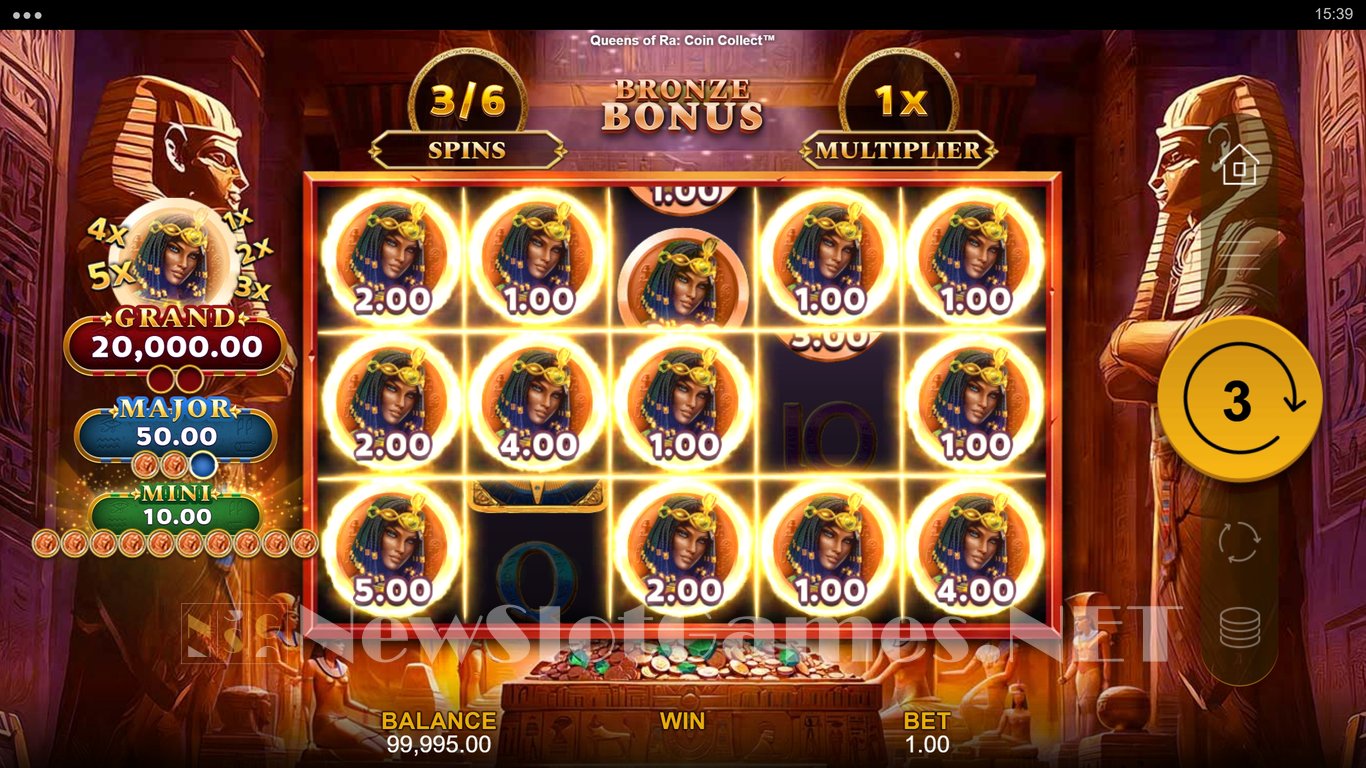 Queens of Ra Coin Collect Slot Slot Image in Demo - pic. 9
