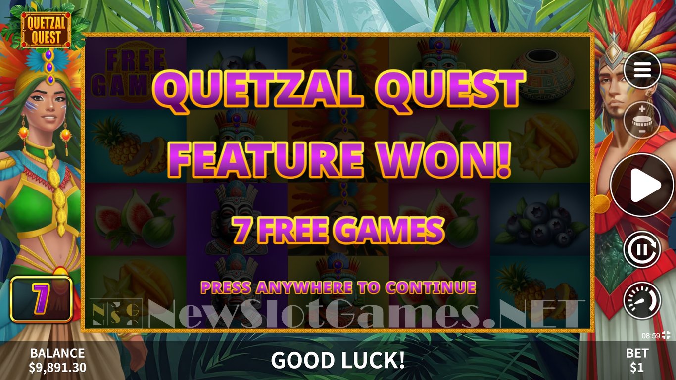 Quetzal Quest Slot Slot Image in Demo - pic. 6