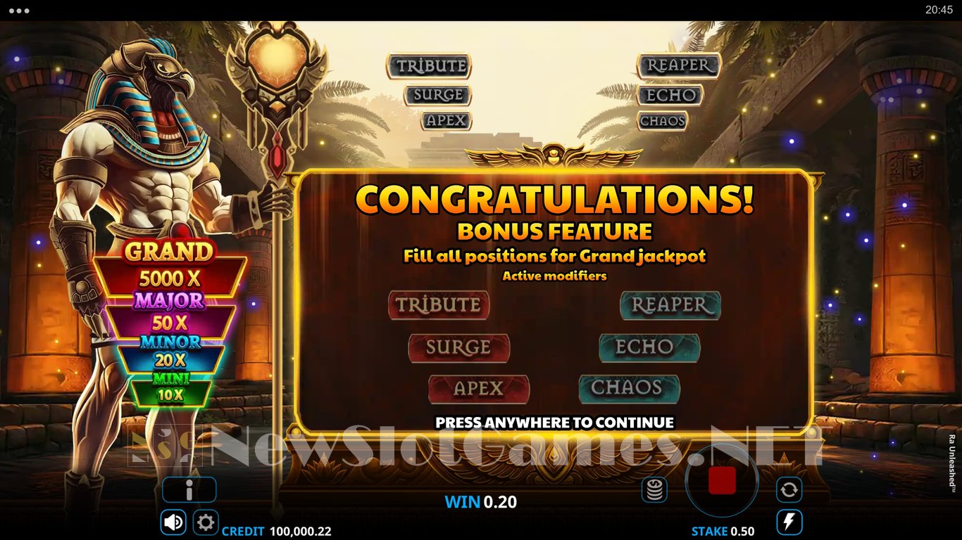 Ra Unleashed Slot Slot Image in Demo - pic. 5