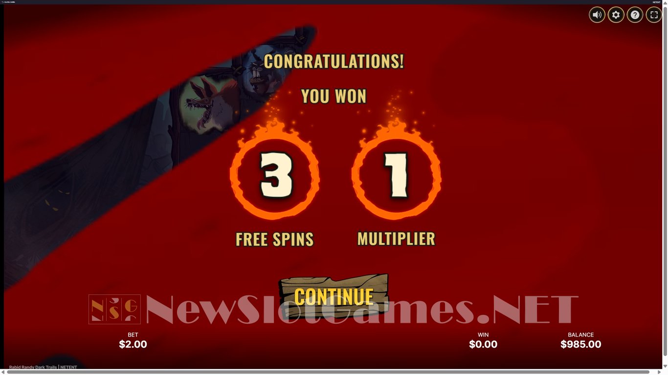 Rabid Randy Dark Trails Slot Slot Image in Demo - pic. 5