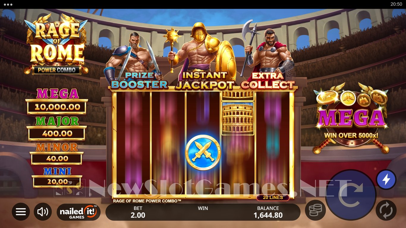 Rage of Rome Power Combo Slot Slot Image in Demo - pic. 2