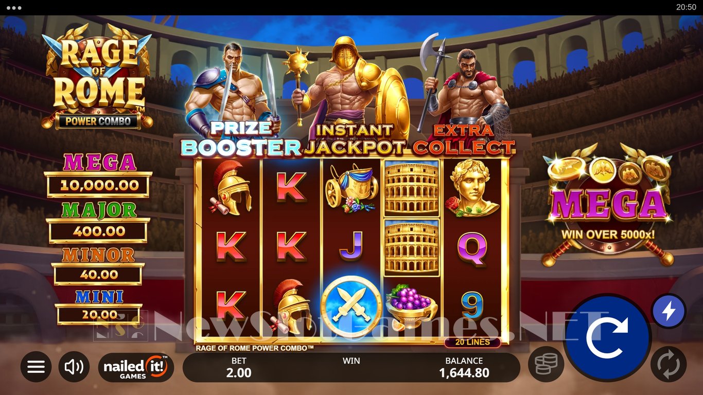 Rage of Rome Power Combo Slot Slot Image in Demo - pic. 3